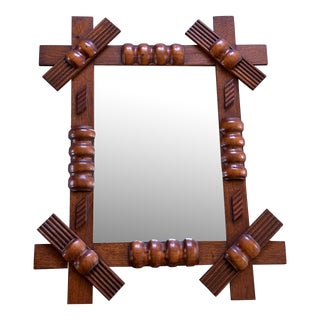 Early 20th Century English Arts and Crafts Mirror For Sale