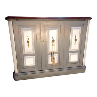 Distressed Vintage Home Bar For Sale