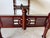 Wood Vintage Chinese Carved Solid Mahogany Console Table With Latticework Details/ Sold For Sale - Image 7 of 11
