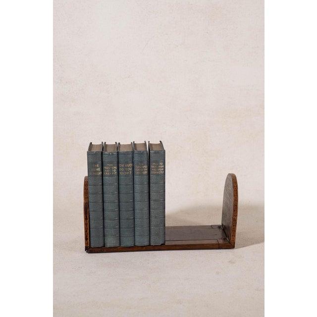 Victorian Rosewood Book Slide With Brass Details (C. 1880) For Sale - Image 4 of 7