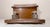 Antique 19th Century English Wood Oak Bronze Inkwell Desk Letter Writing Stand For Sale - Image 4 of 15