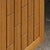 Brutalist Sideboard with Geometric Details in Oak, France For Sale - Image 11 of 17