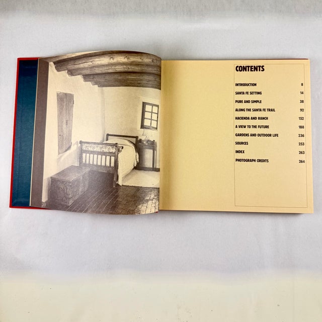 Santa Fe Style by Christine Mather, Rizzoli First Edition Hardbound Book 1986 For Sale - Image 4 of 9