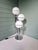 Space Age Floor Lamp in Chromed Metal and White Opaline Glass Globe from Sölken Leuchten, 1970 For Sale - Image 14 of 14