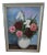 Mid 20th Century Still Life Vase of Flowers Oil Painting, Framed For Sale