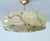 Art Deco Ivory Marble Glass Pendant Light, 1930s For Sale - Image 13 of 18