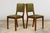 1930s French Art Deco Walnut Dining Chairs in Olive Green Velvet – Set of 10 For Sale - Image 15 of 18
