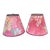 Happy Menocal Contemporary Hand Painted Bistro Lampshades - a Pair For Sale