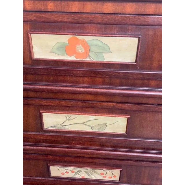 Art Decò Sideboard in Solid Lacquered & Painted Mahogany For Sale - Image 11 of 15