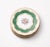 Green Rare 12 Antique Crown Staffordshire Dinner Plates | Fine Porcelain For Sale - Image 8 of 10