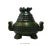 Chinese Oriental Stone Carved Round Incense Container For Sale - Image 5 of 6