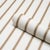 Schumacher Sample - Schumacher Westerly Stripe Wallcovering In Burlap For Sale - Image 4 of 6