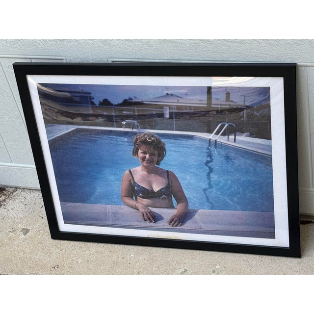 Lovely enlarged print of a 1960’s photograph. In the style of Slim Aarons. Framed with a plexiglass front. Perfect to add...