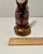 Wood 1962 Vintage Eagle and Bear Hand Carved Wooden Totem Pole 6.5" For Sale - Image 7 of 7