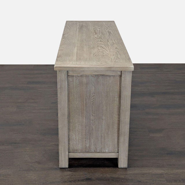 Pottery Barn Pottery Barn Benchwright Seadrift Media Console For Sale - Image 4 of 9