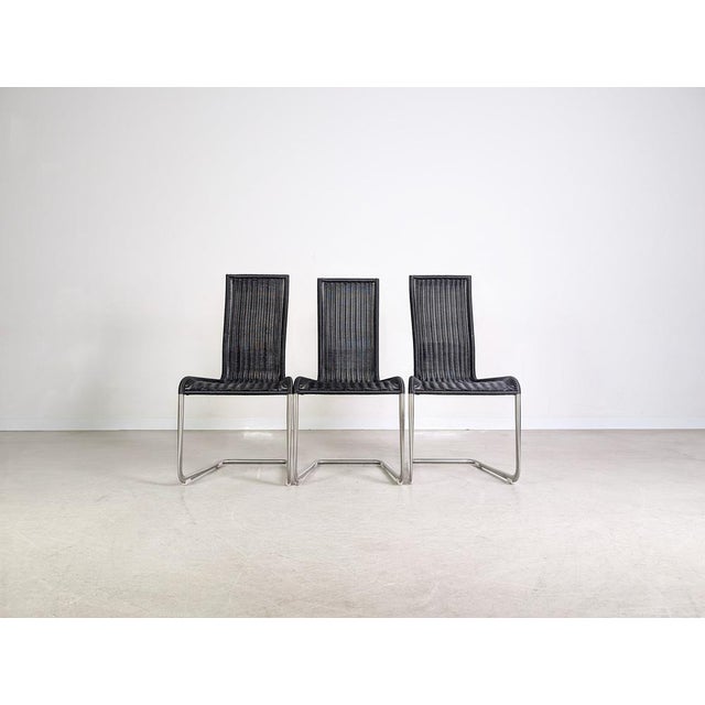 Postmodern Black B20 Cantilever Chairs by Jean Prouve for Tecta, Set of 3 For Sale - Image 3 of 12