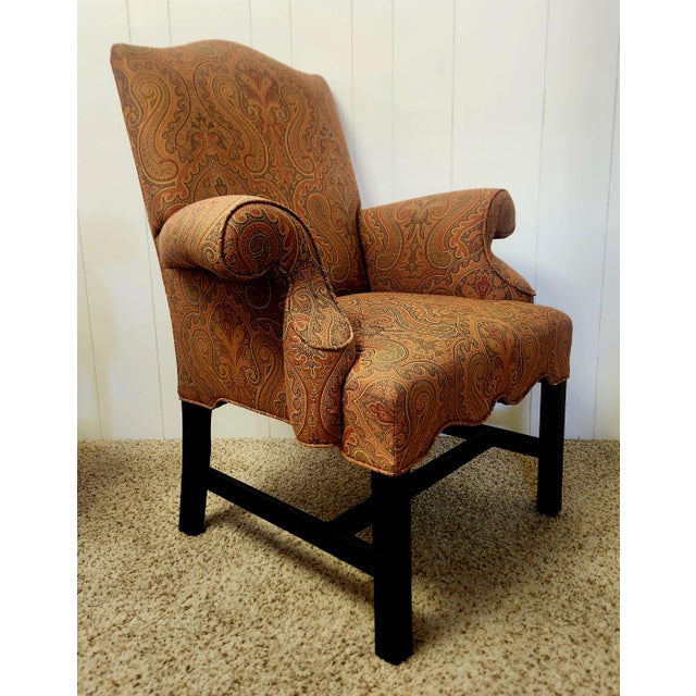 Grosfeld House Pair Armchairs Attr Grosfeld House 1940s For Sale - Image 4 of 14