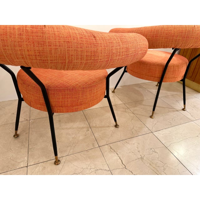 Mid-Century Modern Armchairs by Ipe Bologne, Italy, 1950s For Sale - Image 12 of 13
