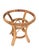 Brown Vintage Wrapped Rattan Dining Table Base For Sale - Image 8 of 16