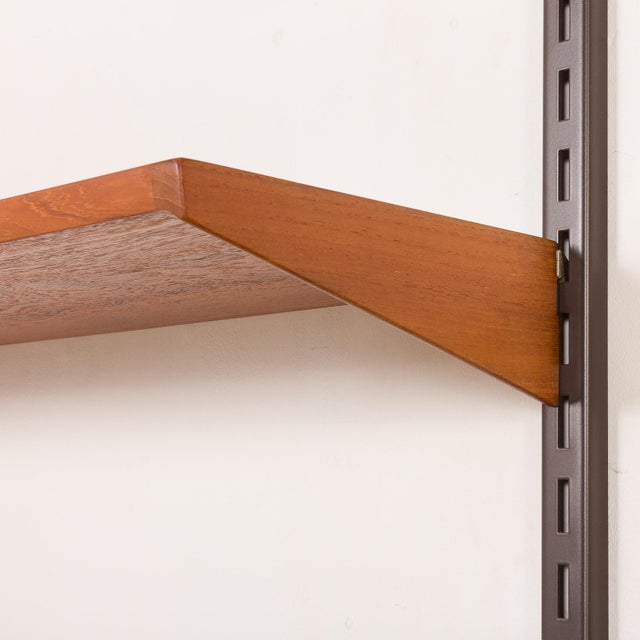 Vintage Teak Wall Unit by Kai Kristiansen for FM Mobler, 1960s For Sale - Image 18 of 18