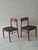 Vintage Teak Dining Chairs by Henning Kjærnulf for KS Møbler, Denmark, 1960s, Set of 2 For Sale - Image 6 of 15