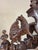 Wood Circa 1860 French Louis XIII Carved Oak Griffin & Lion Throne Armchair For Sale - Image 7 of 13