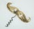 Mid-Century Modern Jonathan Adler Brass Handlebar Mustache Corkscrew Bottle Opener For Sale - Image 3 of 9