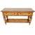 English Tommy Bahama Home Tropical British Colonial Style Carved Console Table For Sale - Image 3 of 12