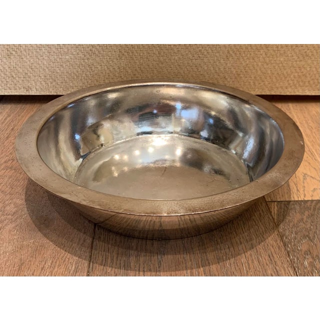 Metal Early 20th Century Vintage Hotel Silverplate Bowl For Sale - Image 7 of 7