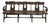 1830's Decorated Bench For Sale