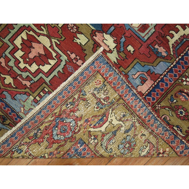 Antique Serapi Rug - 5'2" x 6'10" For Sale - Image 10 of 18