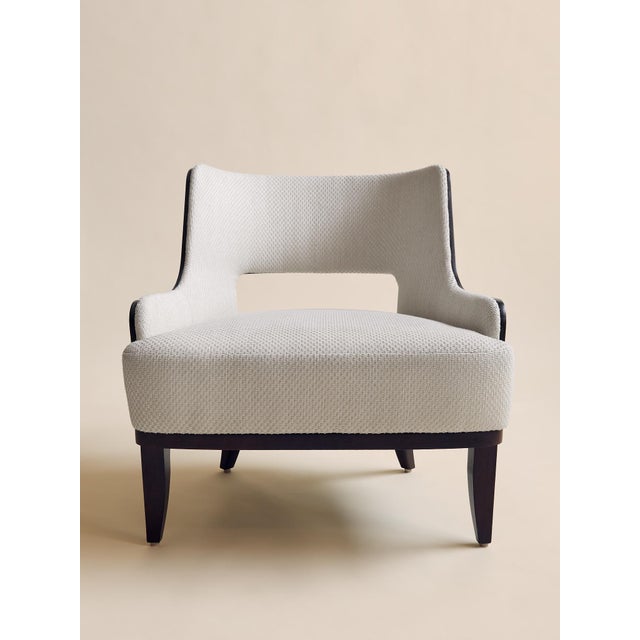 Mid-Century Modern 1980s Barbara Barry Salon Art Deco Arm Chairs For Sale - Image 3 of 10