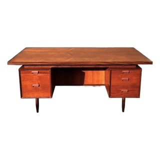 Executive Desk W/ Floating Top For Sale