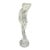 This Is a Lalique "Oceanide" Crystal Sculpture, Featuring a Nude Figure Rendered in Both Clear and Frosted Glass For Sale