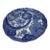 19th Century Chinese Blue & White Organic Scalloped Scholar Plate For Sale