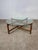 Mcguire bamboo and leather coffee table by Frank kaufeld 1960s. Low coffee table designed by Frank Kaufeld for McGuire in...