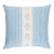 Schumacher x Mark D. Sikes Hyacinth 18" I/O Pillow In China Blue For Sale