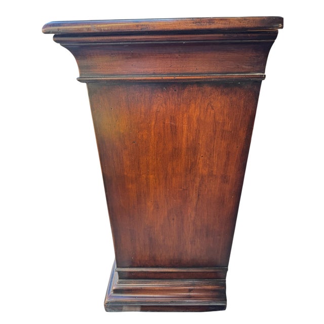 Late 20th Century Vintage Mahogany Sideboard With Geometric Inlay For Sale - Image 5 of 17