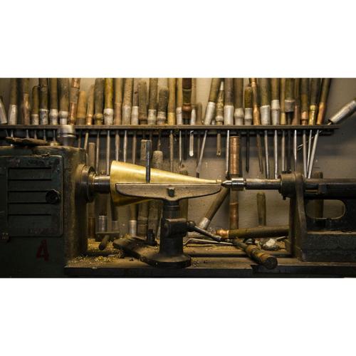 Bronze and Alabaster Fungotto Table Lamp by Matlight Milano For Sale - Image 10 of 16