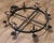 Metal Antique French Gothic Castle Chandelier, 1900 For Sale - Image 7 of 9