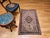 Vintage Persian Isfahan Rug, Hand-Knotted Wool, Floral Pattern, Ivory & Navy, 3x4 For Sale In Chicago - Image 6 of 15