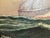 Vintage Tall Ship Oil Painting on Canvas Signed Framed Clipper Marine Seascape For Sale In Jacksonville, FL - Image 6 of 13