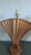Vintage Woolums Wicker Rattan Fan Table Lamps, Pair of 2, Florida Made For Sale - Image 11 of 14