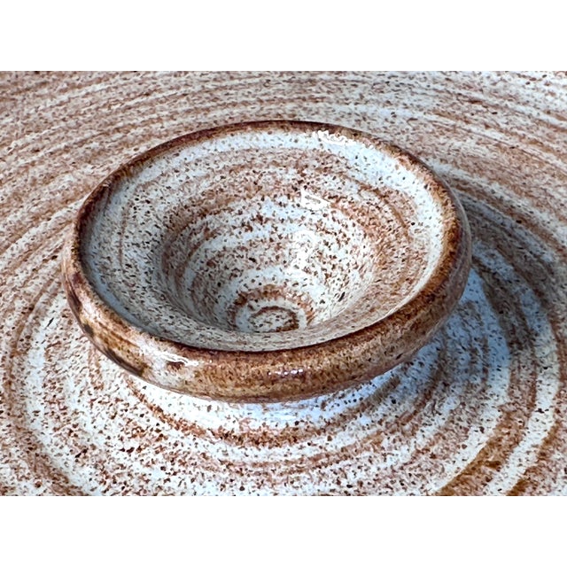 1960s Modernist Studio Ceramic Art Pot with Lid by Helma Klett, Germany, 1960s For Sale - Image 5 of 10