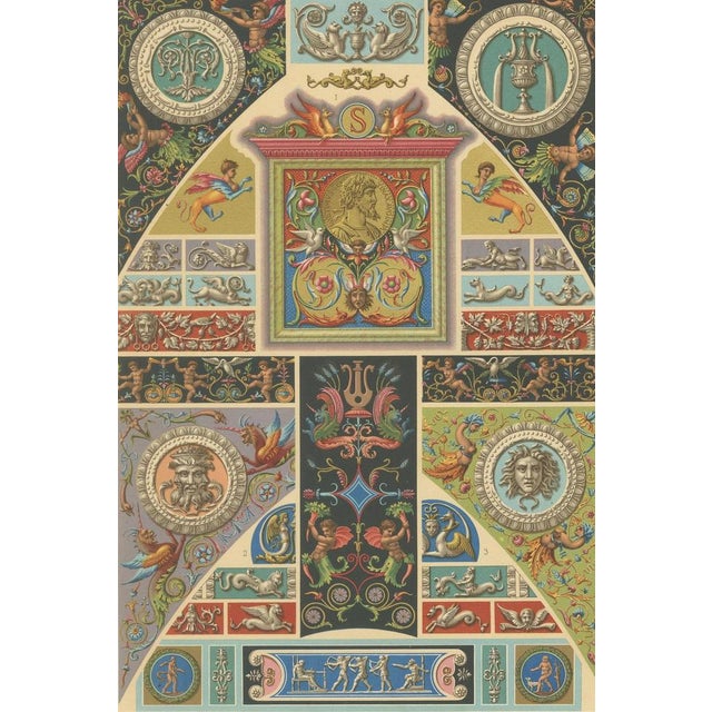 Black Firmin-Didot after Durin, LIV of L'Ornement Polychrome, 1869, Paper For Sale - Image 8 of 10