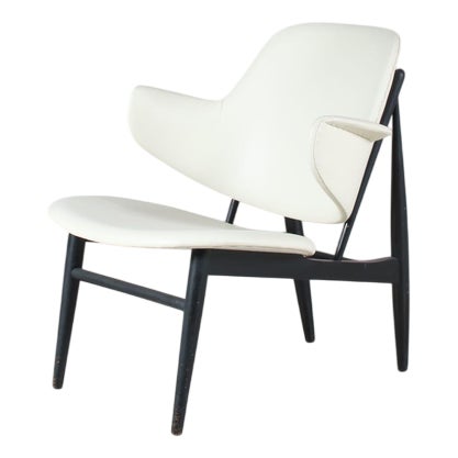 Shell Chair by Ib Kofod-Larsen for Christensen & Larsen, Denmark, 1950s For Sale