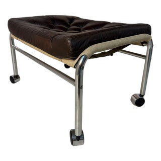 Stool in Chrome by Noboru Nakamura for Ikea For Sale