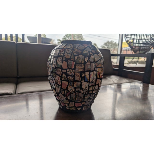 Brutalist 1970s Stunning Memory Vase Pottery For Sale - Image 3 of 13