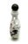Painted Porcelain Snuff Bottle in the Shape of a Moon Flask and Painted With Roosters For Sale - Image 4 of 15