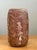 Vintage Brown Textured Studio Pottery Vase For Sale - Image 11 of 12